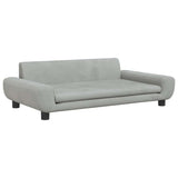 Vidaxl Hond Kuerf 100x54x33 cm Velvet Luft
