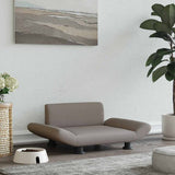 Vidaxl Hond Basket 70x45x28 cm Stoff Taupe