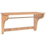 Vidaxl toalha rack 60x30x35 cm Madeira de nogueira sólida