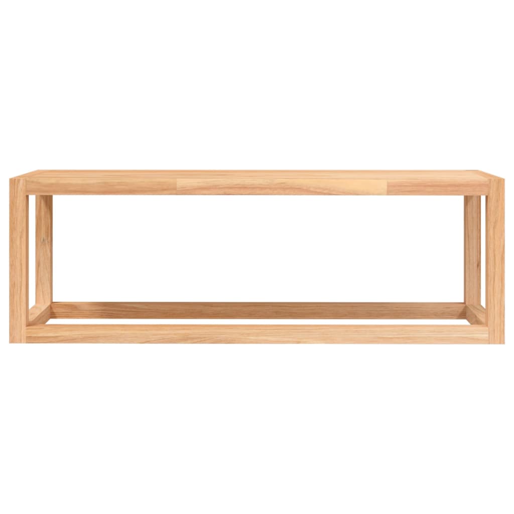 Vidaxl håndkle rack 60x20x20 cm fast valnøtt tre