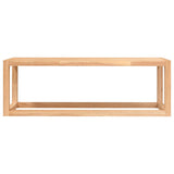 Vidaxl håndkle rack 60x20x20 cm fast valnøtt tre