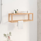 Vidaxl håndkle rack 60x20x20 cm fast valnøtt tre