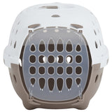 Vidaxl Travel Basket 50x34.5x32 cm polipropen bela in rjava