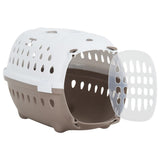 Vidaxl Travel Basket 50x34.5x32 cm polipropen bela in rjava
