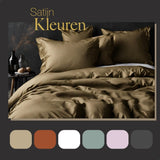 Ten Cate Cotton Satin Single duvet cover 140x200 220 cm Gold