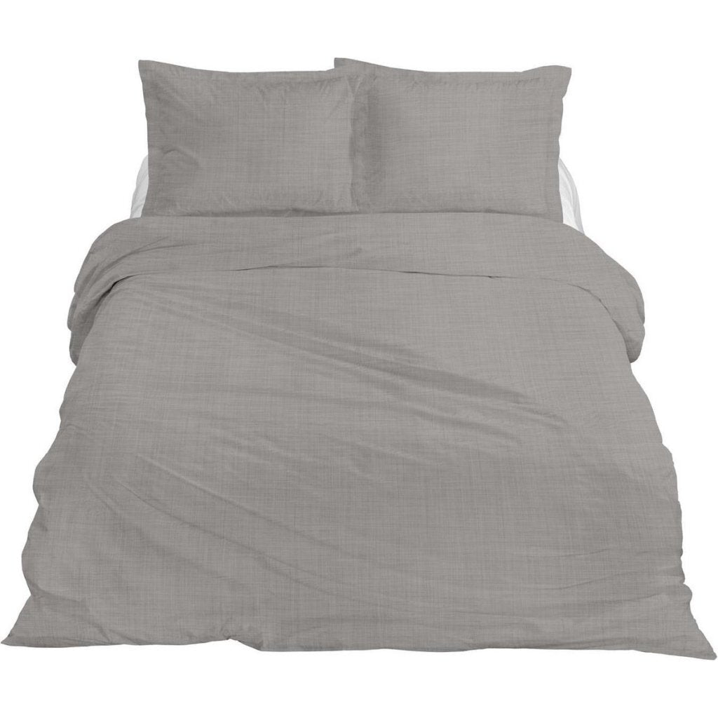 Ten Cate Premium Linen single duvet cover 140x200 220 cm Cloudy Gray