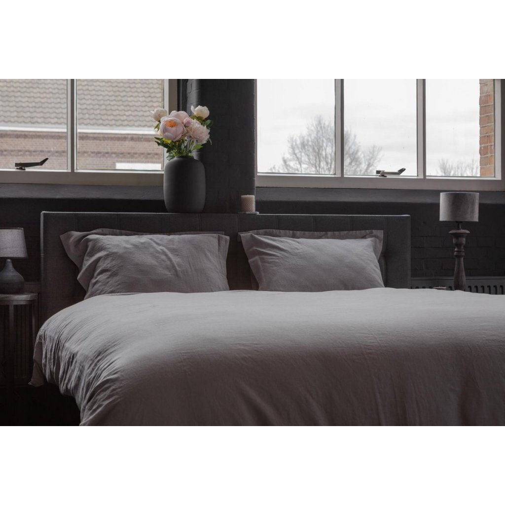 Ten Cate Premium Linen single duvet cover 140x200 220 cm Cloudy Gray