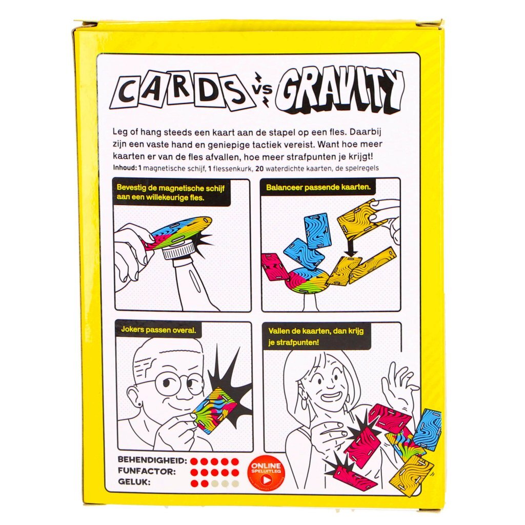 999games Cards versus Gravity - Card game