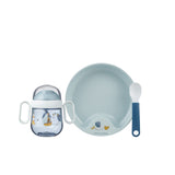 Mepal baby tableware little dutch sailors bay 3-piece blue
