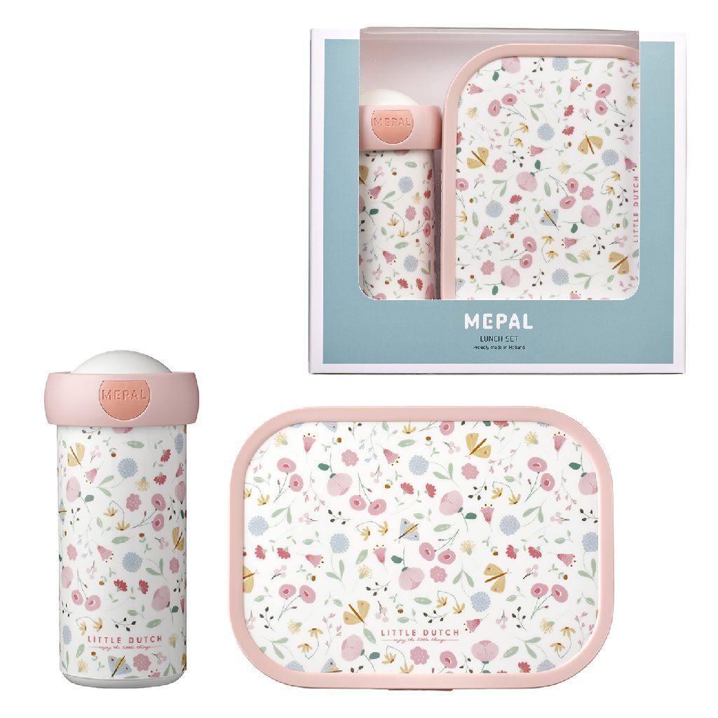 Mepal Lunch set Little Dutch Flowers and Butterflies