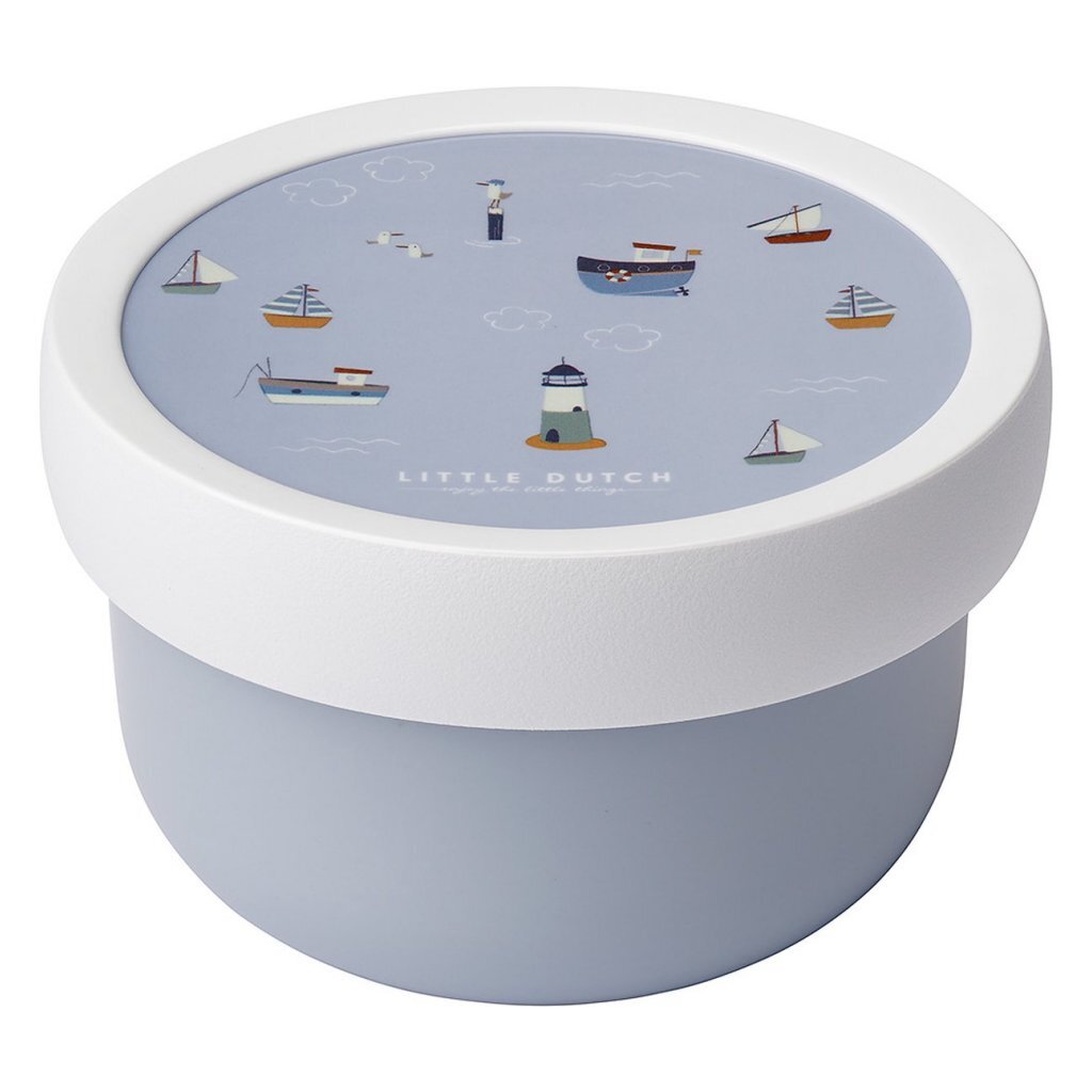 Mepal Campus Fruitbox Sailors Bay 300 ml biały niebieski