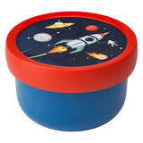 Mepal campus fruit box space 300 ml red blue