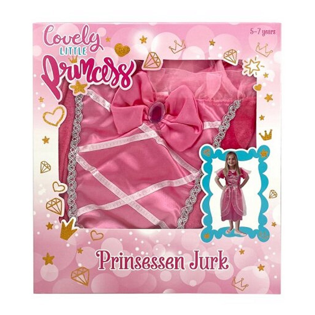 Druge blagovne znamke princesa oblečejo obleko 5-7 let roza