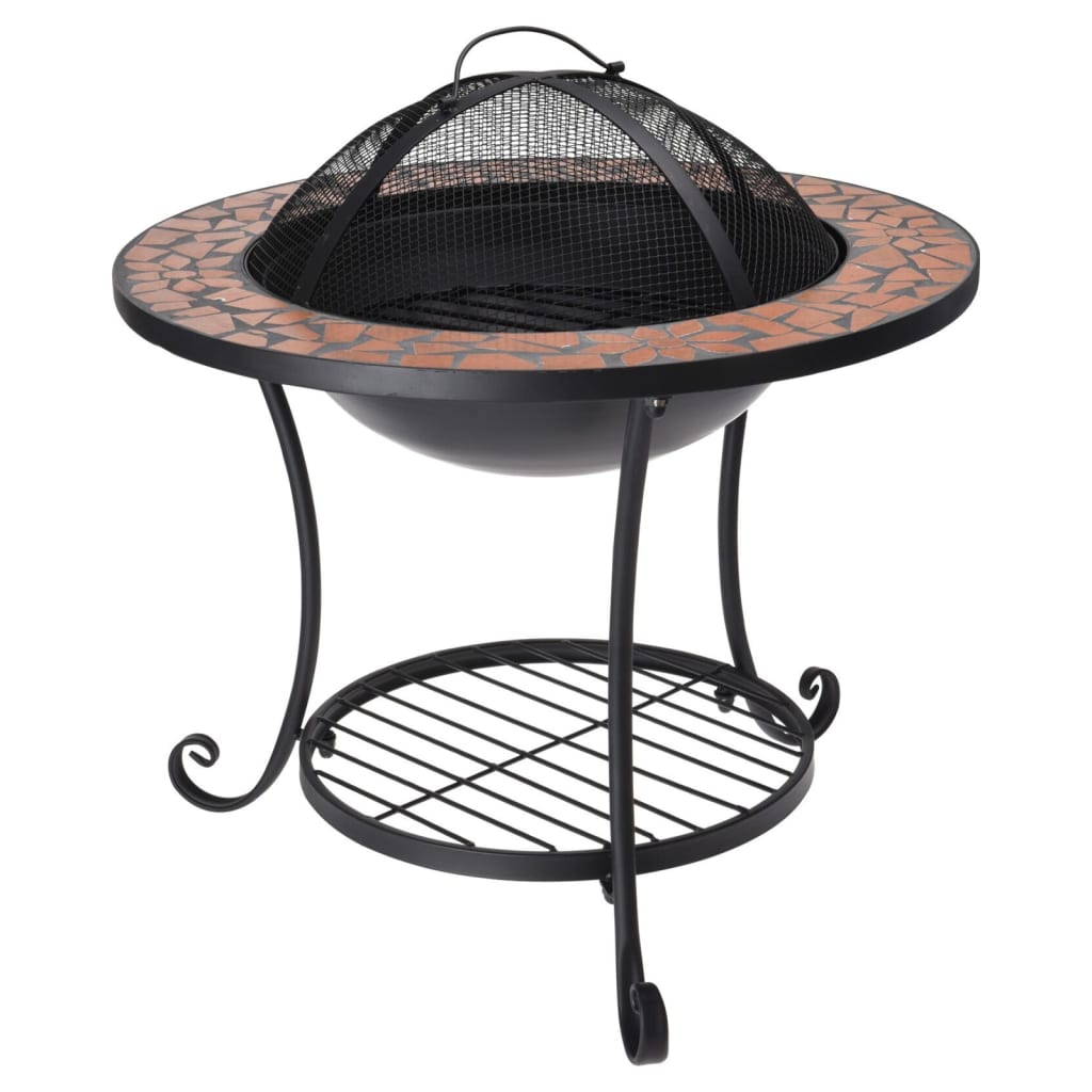 Progarden fire bowl with mosaic 58x44 cm