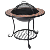 Progarden fire bowl with mosaic 58x44 cm