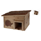 Progarden progarden hedgehog house 34x28x22 cm wood with tree bark