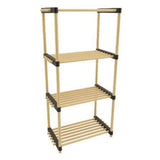 Solutions de rangement Rack à chaussures avec 4 étagères 49x28x92,5 cm Bois