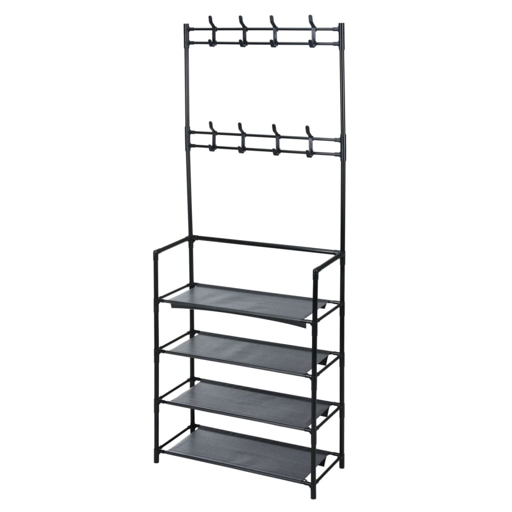 Späichere Saache Kleeder Rack mat 4 Regaler 60x2x155 cm
