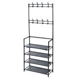 Späichere Saache Kleeder Rack mat 4 Regaler 60x2x155 cm