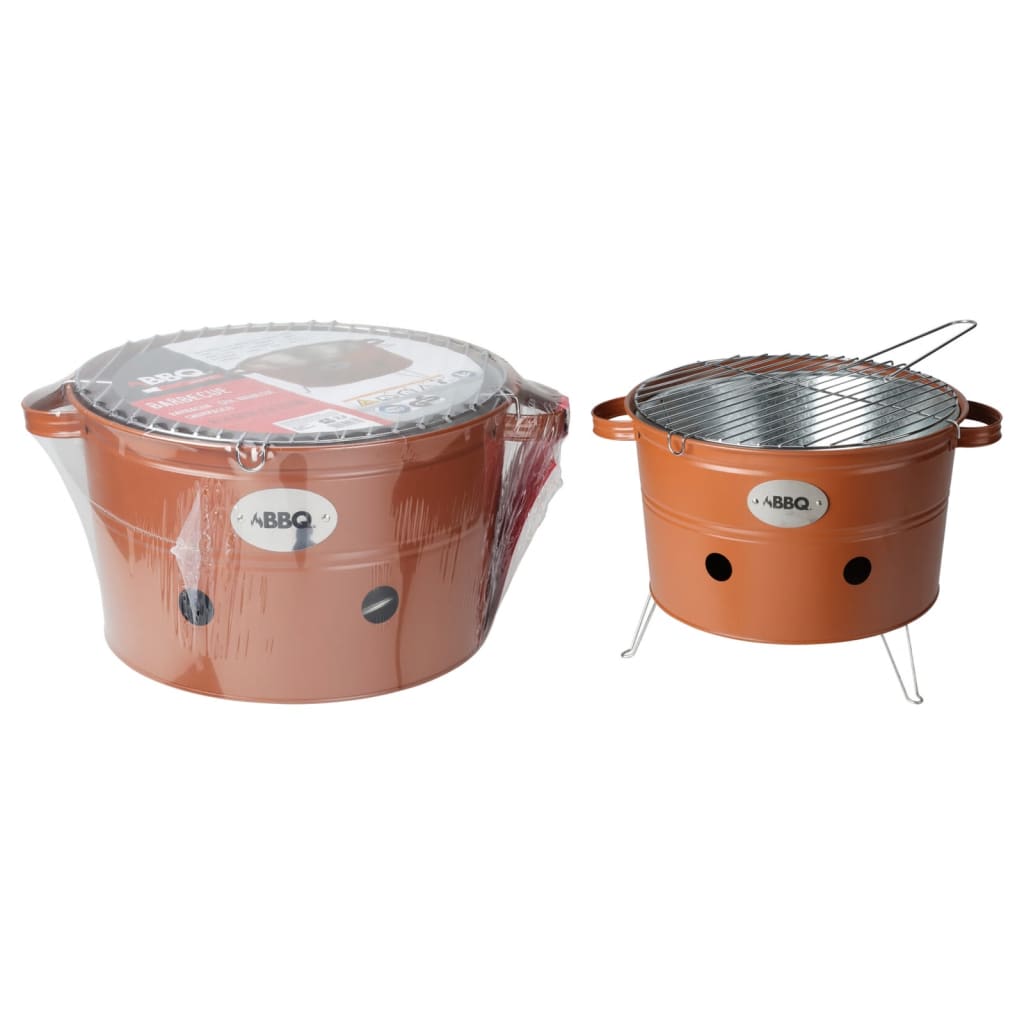 Seau de barbecue de progarden avec 2 poignées 34,5 cm Maturanje