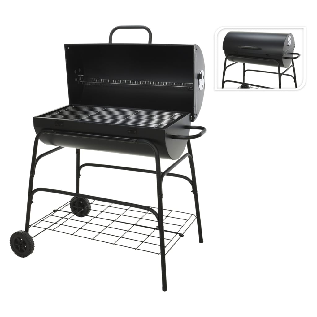 Progarden Progarden Charcoal Barbecue på hjul Cylindrical
