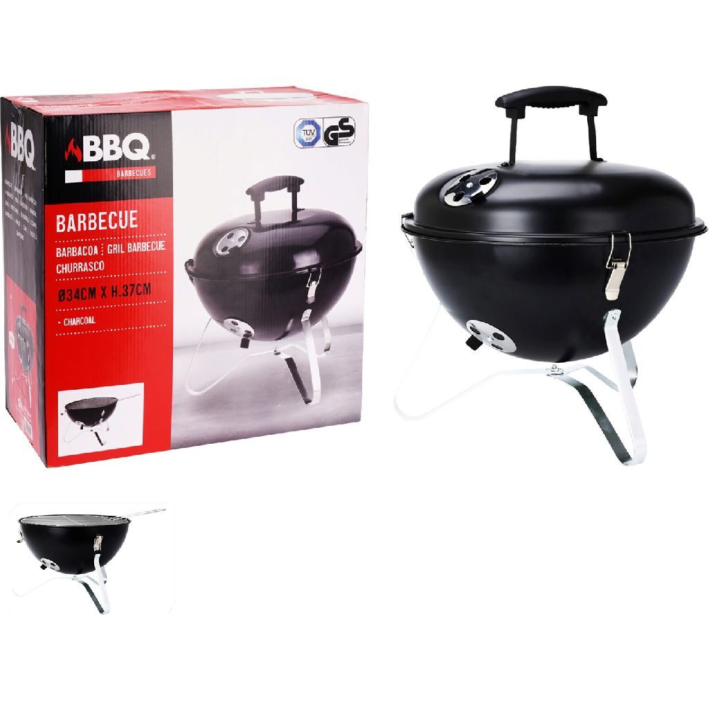 Prograrden Progarden Bullet Barbecue 37 cm schwaarz