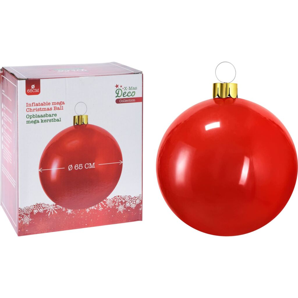 Andere Marken Weihnachten Bauer aufblasbare Folie 65 cm rot