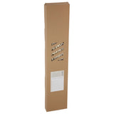 H S Collection H S Collection Door Ceat 90x200 Cm Bamboo Multi -colored