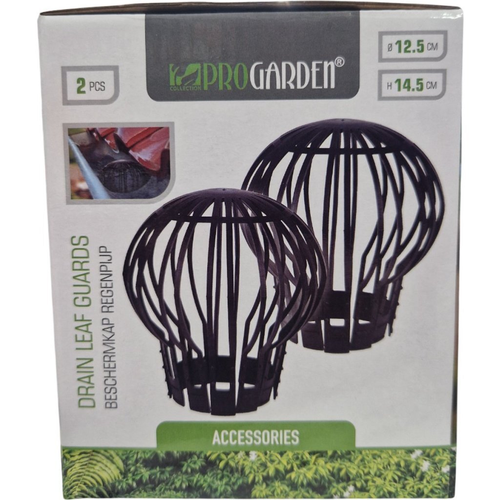 Cap protettivo da pro giardino per pioggia di pioggia 2 pezzi neri