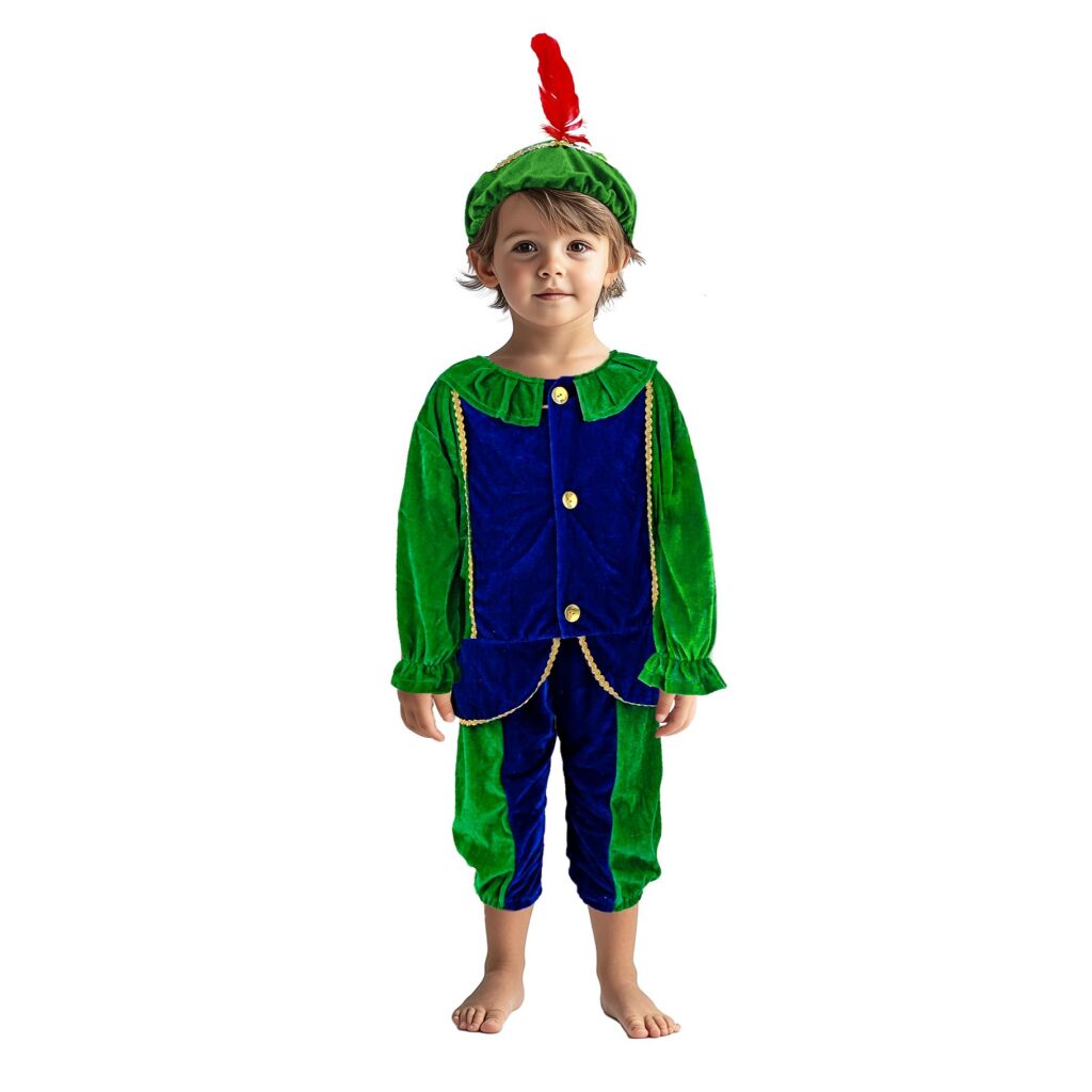 Other brands Piet suit green blue 110-116 cm