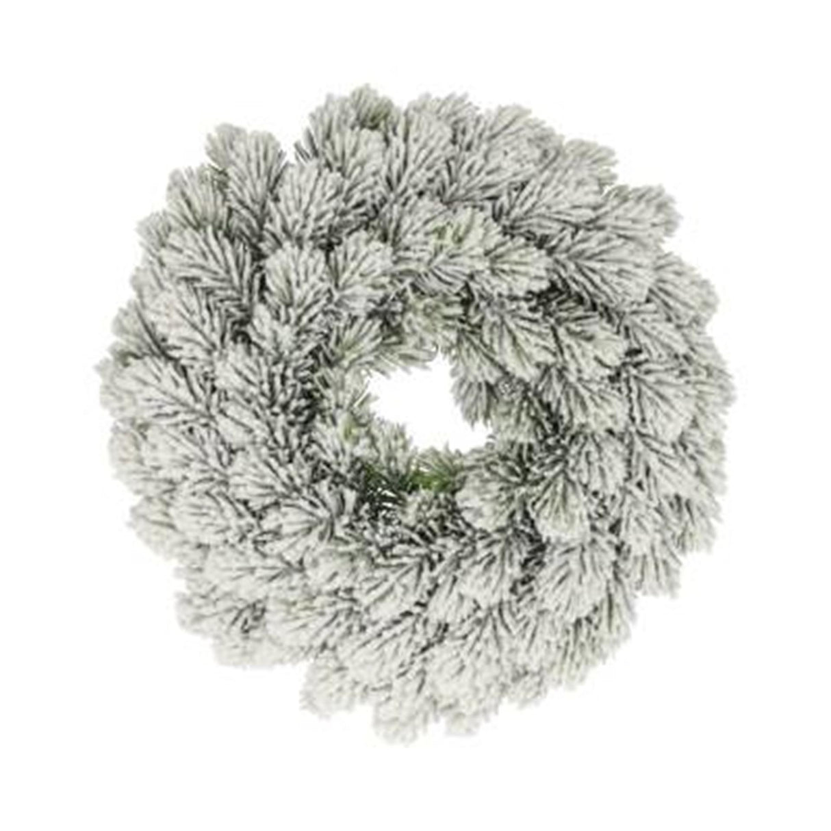 Hbx naturlig levende krans nobilis snowy h7d28cm