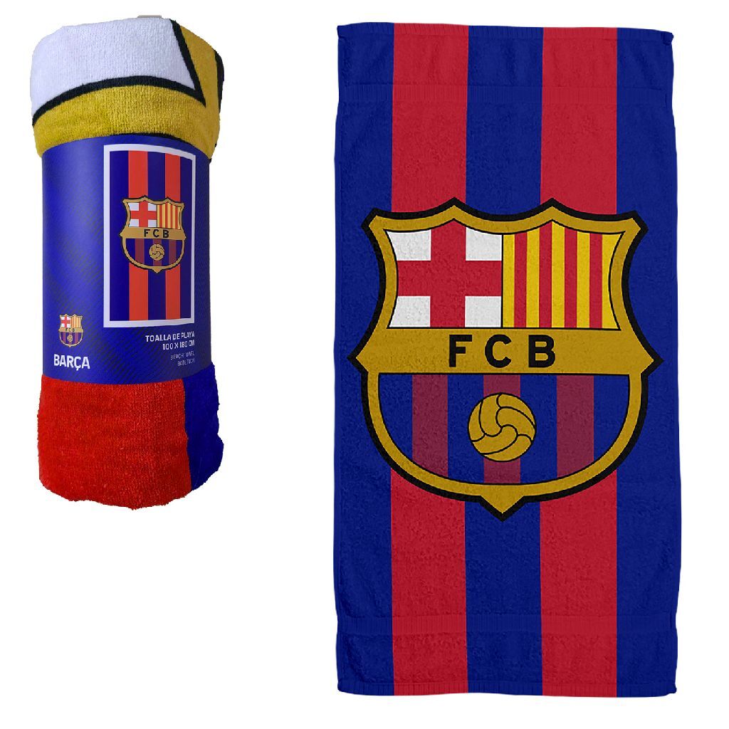 Other brands FC Barcelona Badlaken 100x180 cm Blue Red