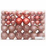 Vidaxl Christmas balls 100 st 3 4 6 cm pink and rosé