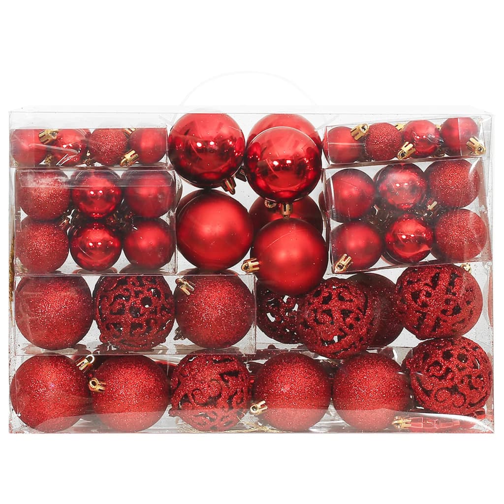 Vidaxl Ball Ball Set da 111 parti Rosso in polistirene