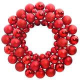 Vidaxl Christmas wreath 45 cm Polystyrene red