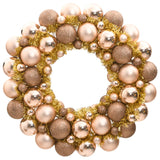 VidaXL Christmas wreath 45 cm polystyrene rose gold