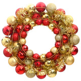 Vidaxl Christmas wreath 45 cm Polystyrene red and gold colored