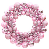 Vidaxl Christmas Wreath 45 cm Polystireno Pink