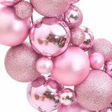Vidaxl Christmas Wreath 45 cm Polystireno Pink