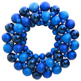 Vidaxl Christmas wreath 45 cm Polystyrene blue