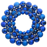Vidaxl Christmas wreath 45 cm Polystyrene blue