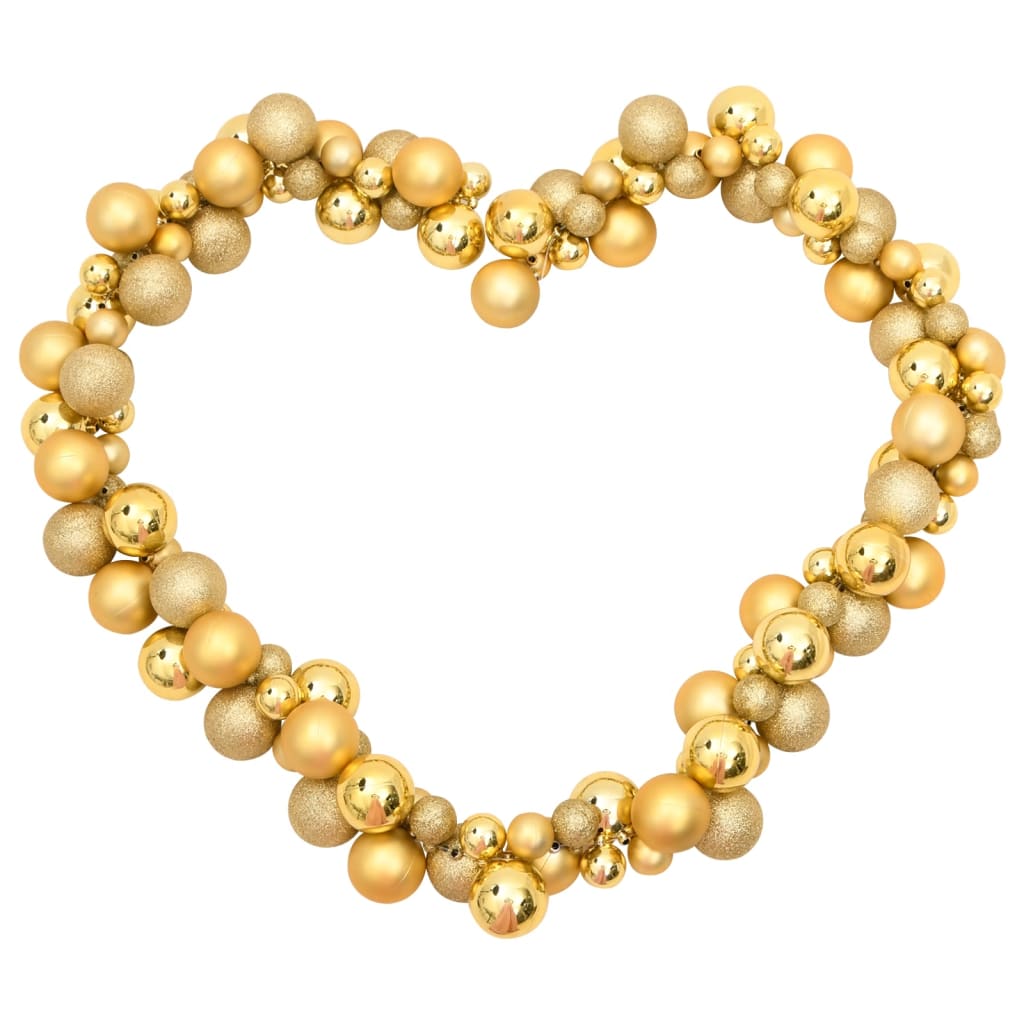Vidaxl Christmas garland 175 cm polystyrene gold colored