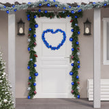 Vidaxl Christmas garland balls 175 cm polystyrene blue