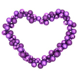 Vidaxl Christmas garland balls 175 cm Polystyrene Purple