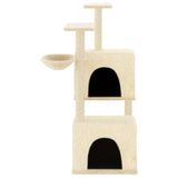 Vidaxl Cat Furniture avec Sisal Scratch Posts 122 cm Crème -Colored