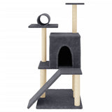Vidaxl Cat Miwwelen mat Sisal kraazt Posts 110.5 cm donkel gro