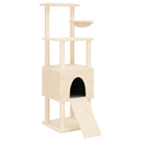 Vidaxl Cat Furniture con graffi di sisal 153 cm crema