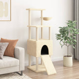 Vidaxl Cat Furniture con graffi di sisal 153 cm crema