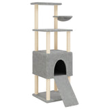 Vidaxl Cat Miwwelen mat Sisal kraazt Posts 153 cm Liicht gro