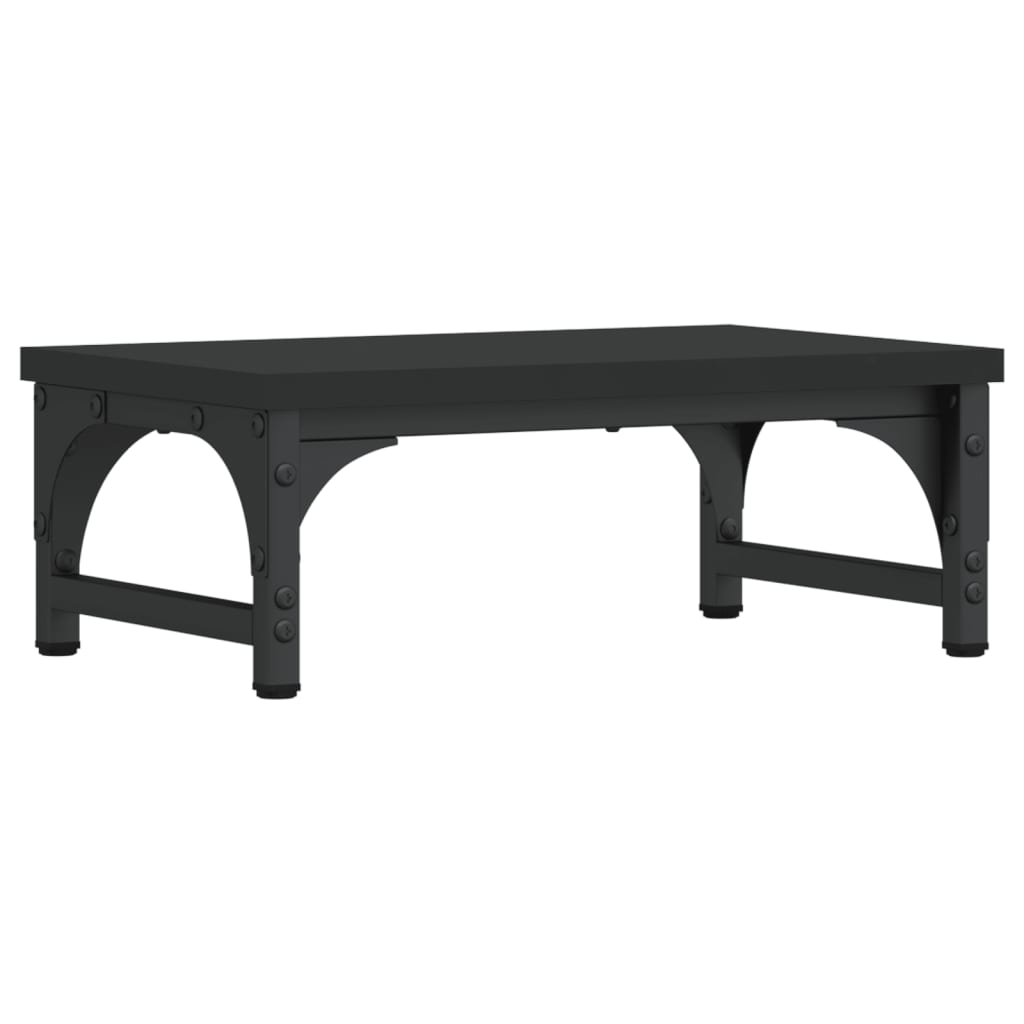 Vidaxl Monitor Standard 37x23x14 cm behandlet træ sort